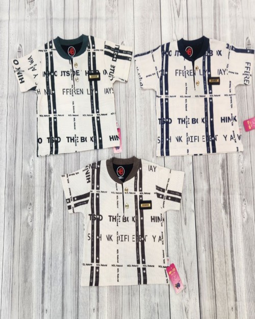  تیشرت بیسکویتی قاپک دار کد2307/کد2308/کد2309 