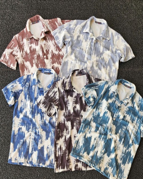  پیراهن مراکشی یقه انگلیسی طرح دار اورجینال مشخصات