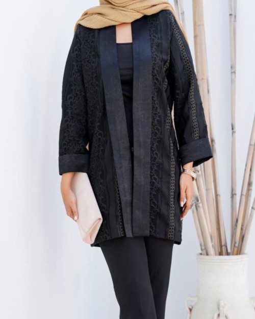  مانتو یقه شالی مشخصات