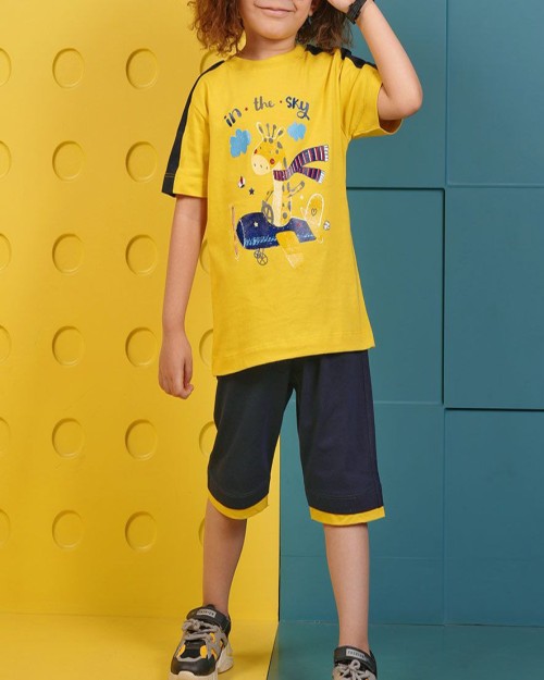  تیشرت شلوارک پسرانه مشخصات