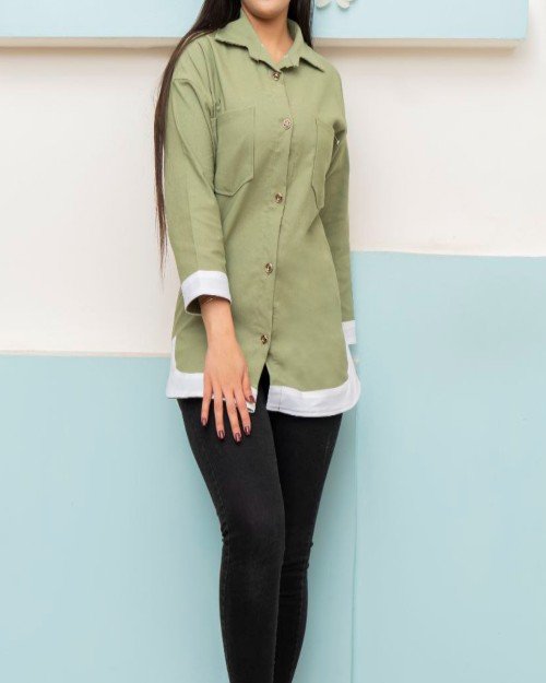  مانتو نوار سفید 