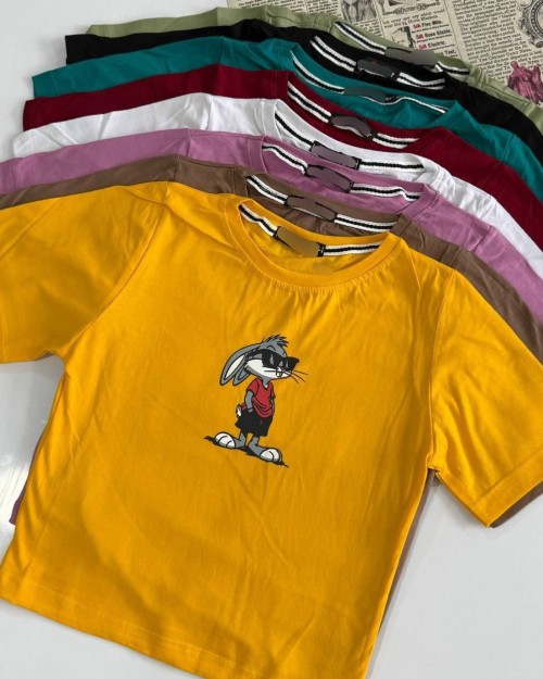  تیشرت کراپ پنبه مشخصات