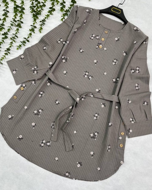  تونیک بغل نقاب لینن 