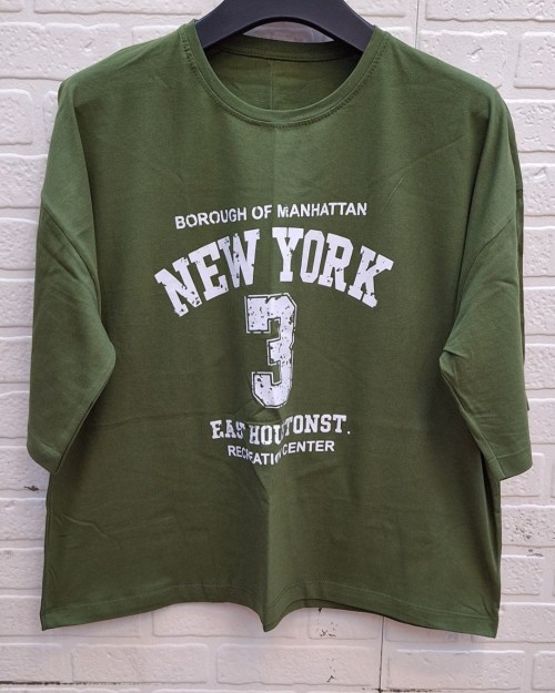  تیشرت باکسی NEW YORK مشخصات