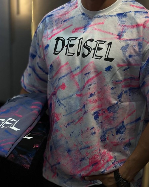  تی‌شرت باکسی  پارچه دو نخ گِرم بالا 