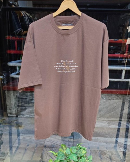  تیشرت یقه گرد چاپ دو رنگ طیفی خاص 