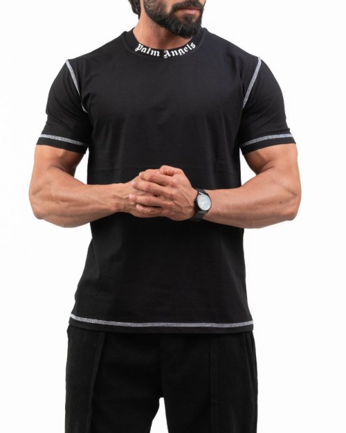  تیشرت پنبه درجه یک مشکی 