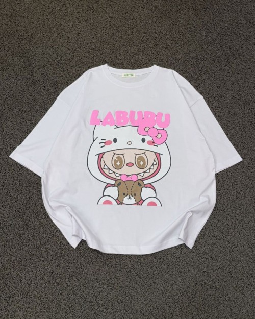  تیشرت لانگ سوپر پنبه طرح لبوبو مشخصات