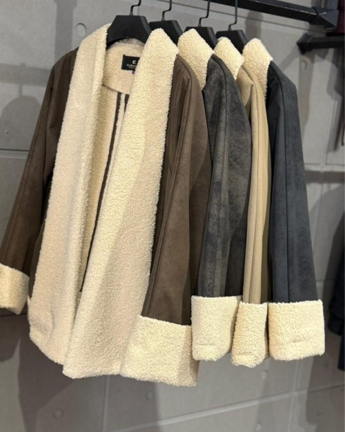  کاپشن مدل بوفالو یقه خز 