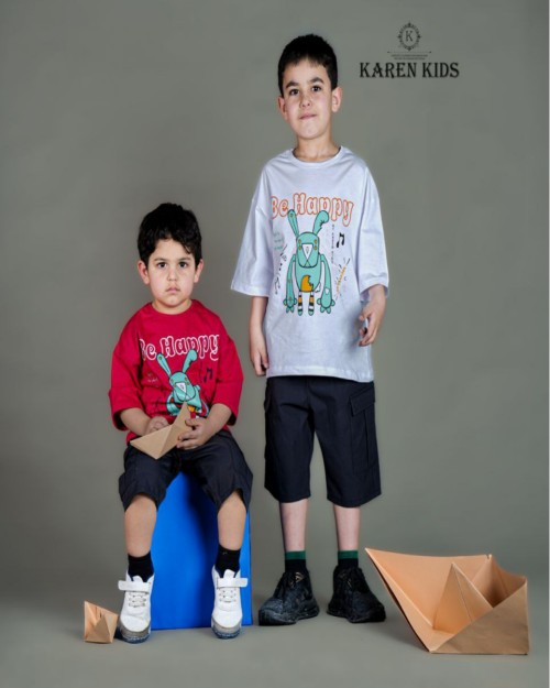  ست پسرانه تیشرت و شلوارک کد 10479 