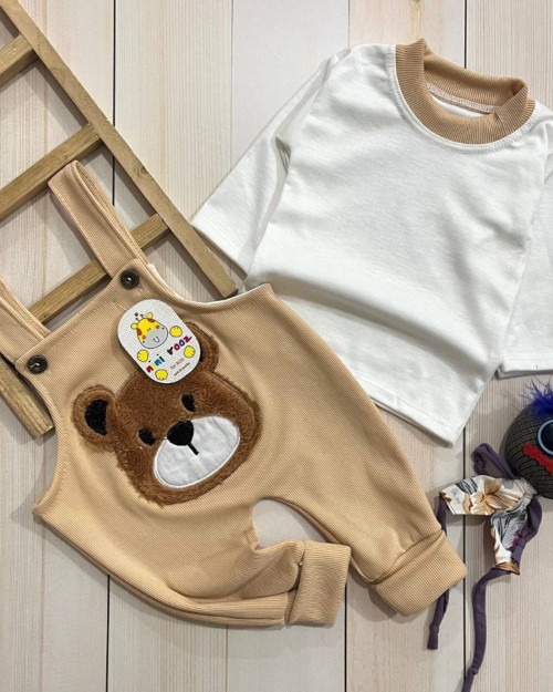  دوتیکه پیشبندی خرس پشمالو مشخصات