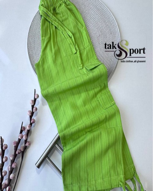  شلوار کارگو دخترانه کد2298 