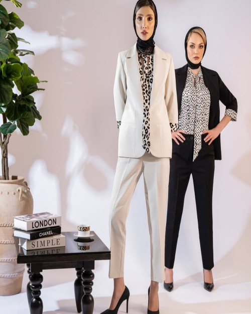  کت و شلوار و تاپ مدل آنجلا 