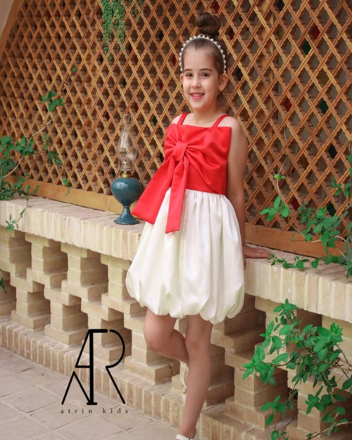  پیراهن مجلسی دخترانه مدل پرنسا 